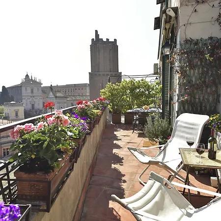 Rome At Your Feet With Terrace Apartment